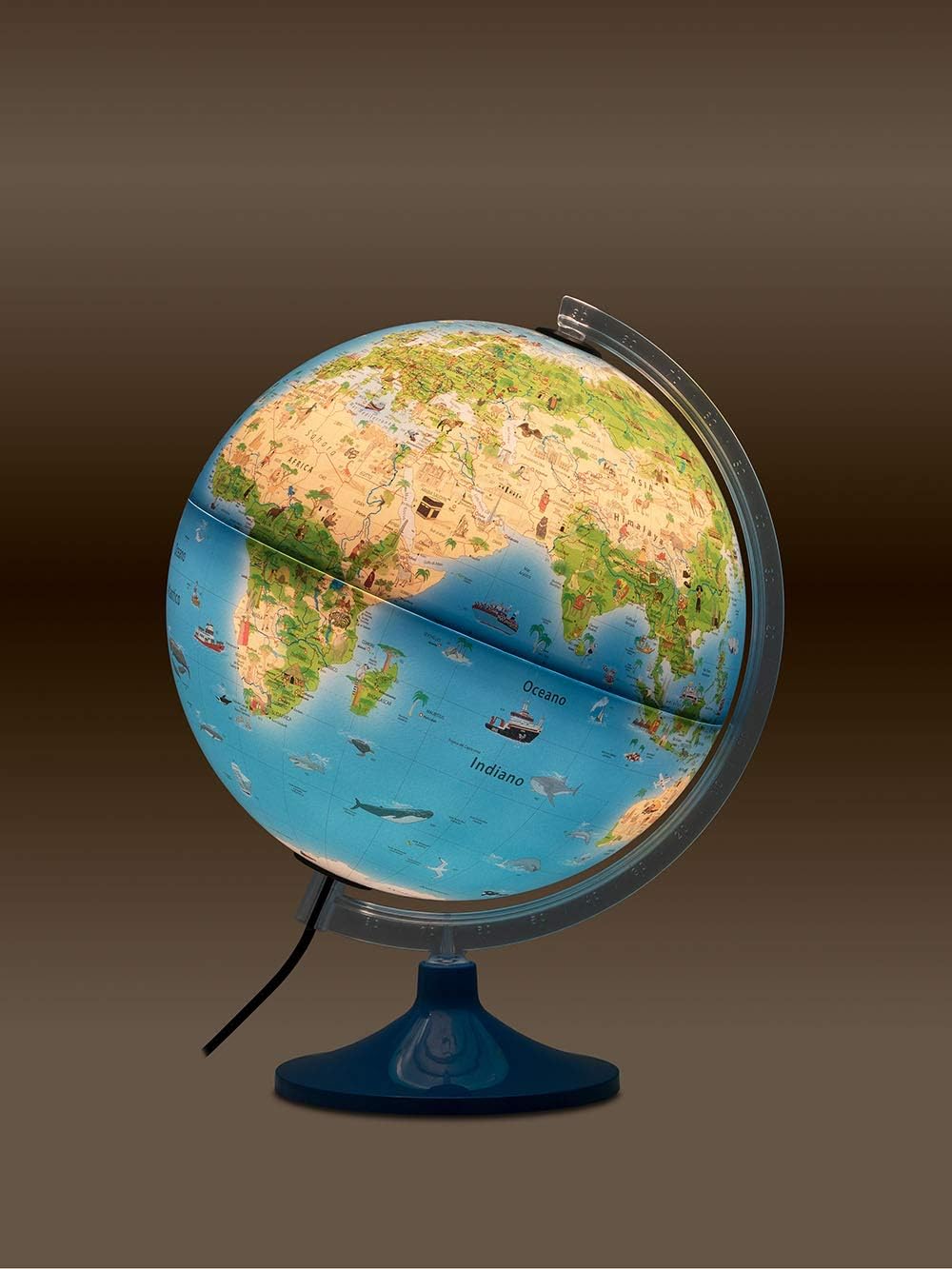 TECNODIDATTICA 0331 FS Leuchtglobus Atmosphere Family Solid