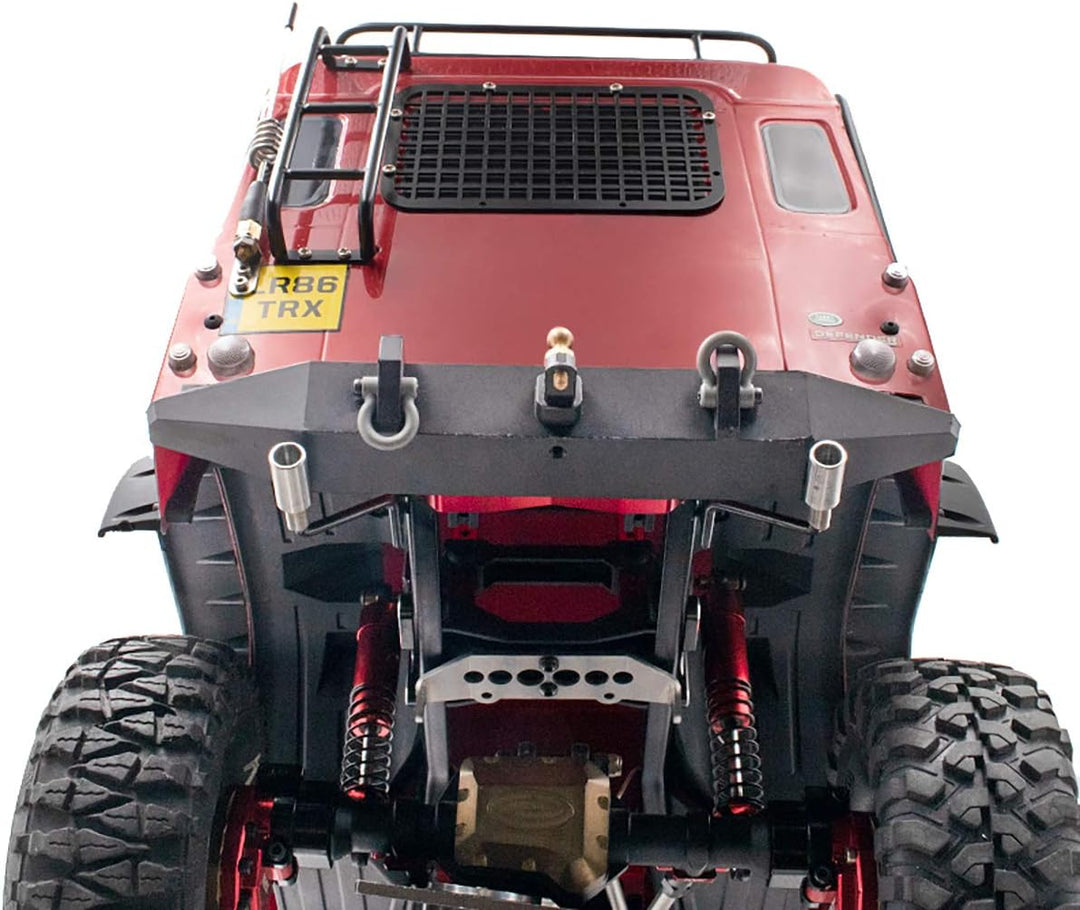 LCX Racing 1/10th RC Crawler Auto Karosserieteile Metall Auspuffrohre für Traxxas TRX4 TRX6, Upgrade