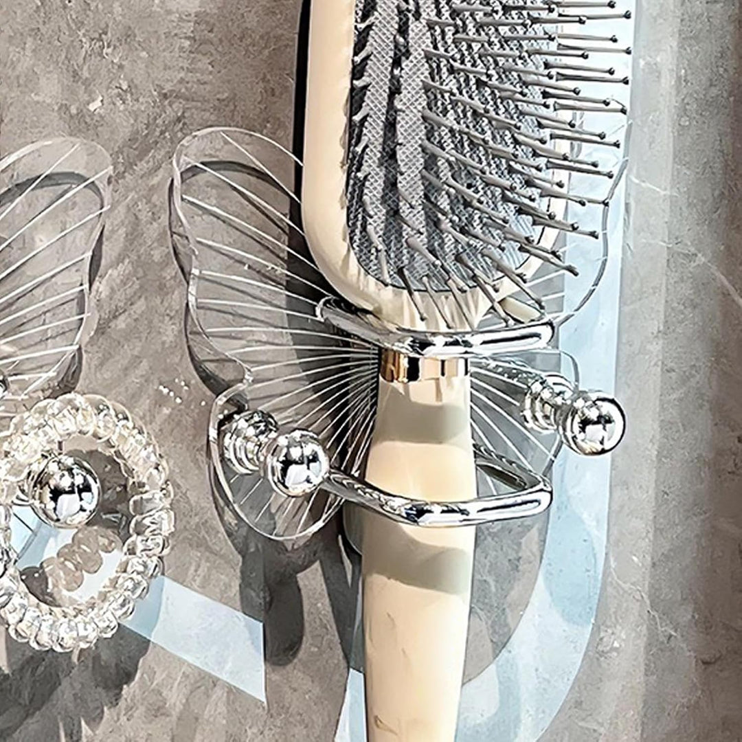 Wandhalterung Für Haarbürsten Haargummi Organizer Für Badezimmer