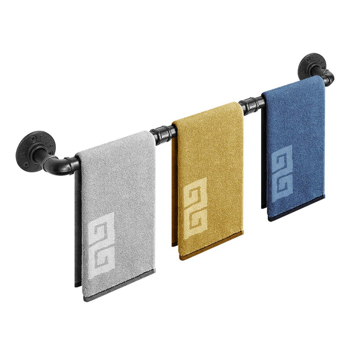 NearMoon Industrielle Rohr-Handtuchstange, robuste Badezimmer-Hardware, Handtuchhalter-Zubehör, Wand