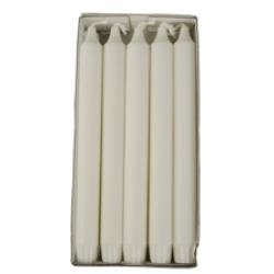 PAPSTAR 120 Kronkerzen Ø 2,2 cm 24 cm weiss aus 100% Stearin (15259)