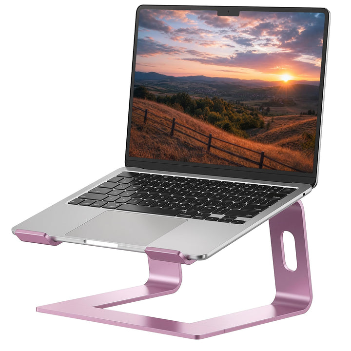 SOUNDANCE Laptop-Ständer, Aluminium-Computer-Erhöhung, ergonomischer Laptop-Ständer für den Schreibt