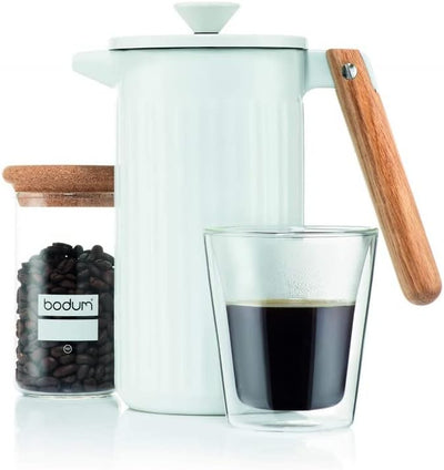 Bodum Douro Kaffeekanne, Porzellan, 1 l, Weiss, Weiss