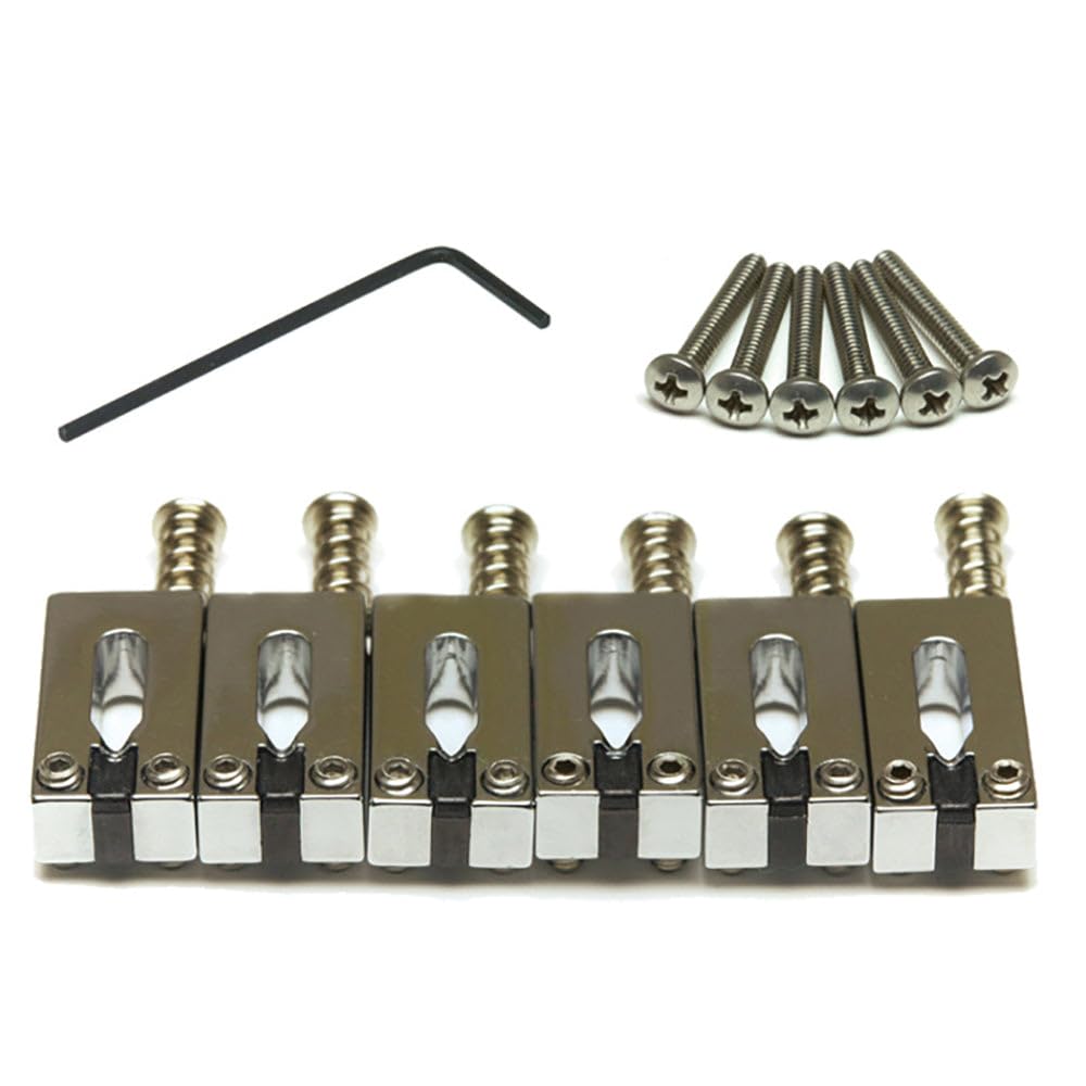 graph tech GT PG 8001 0C String Saver Classics Strat Style Offset chrome, Chrom
