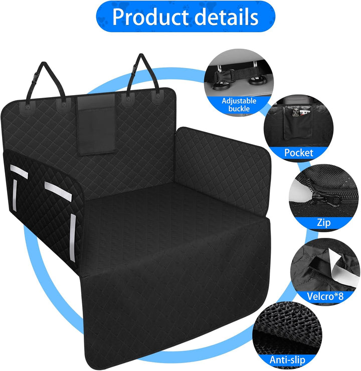 DOBIGER Kofferraumschutz Hund, Kofferraum Schutzmatte Hund Kleinwagen Wasserabweisend, Universal Kof