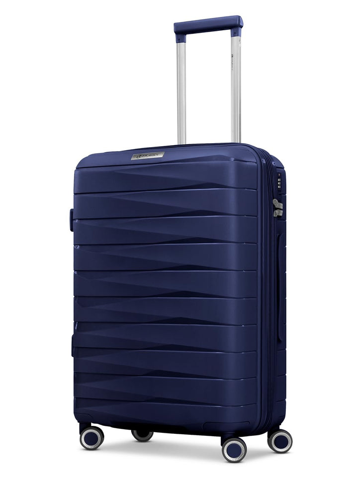 Franky Check-in Koffer für Damen und Herren | mittelgrosser Trolley 42 x 24 x 65 cm aus hochwertigem