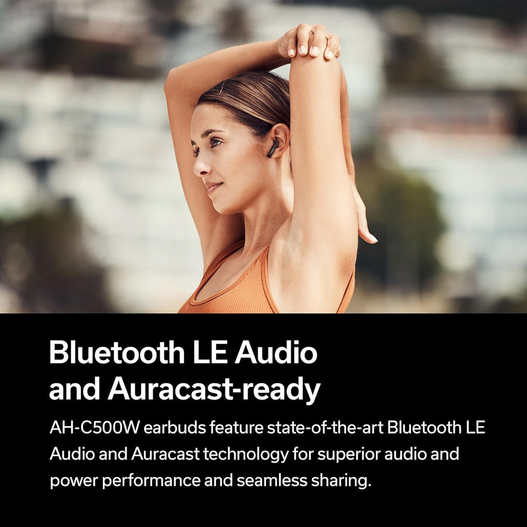 Denon AH-C500W True Wireless In-Ear-Kopfhörer, wasserresistente Bluetooth-Kopfhörer mit eingebautem