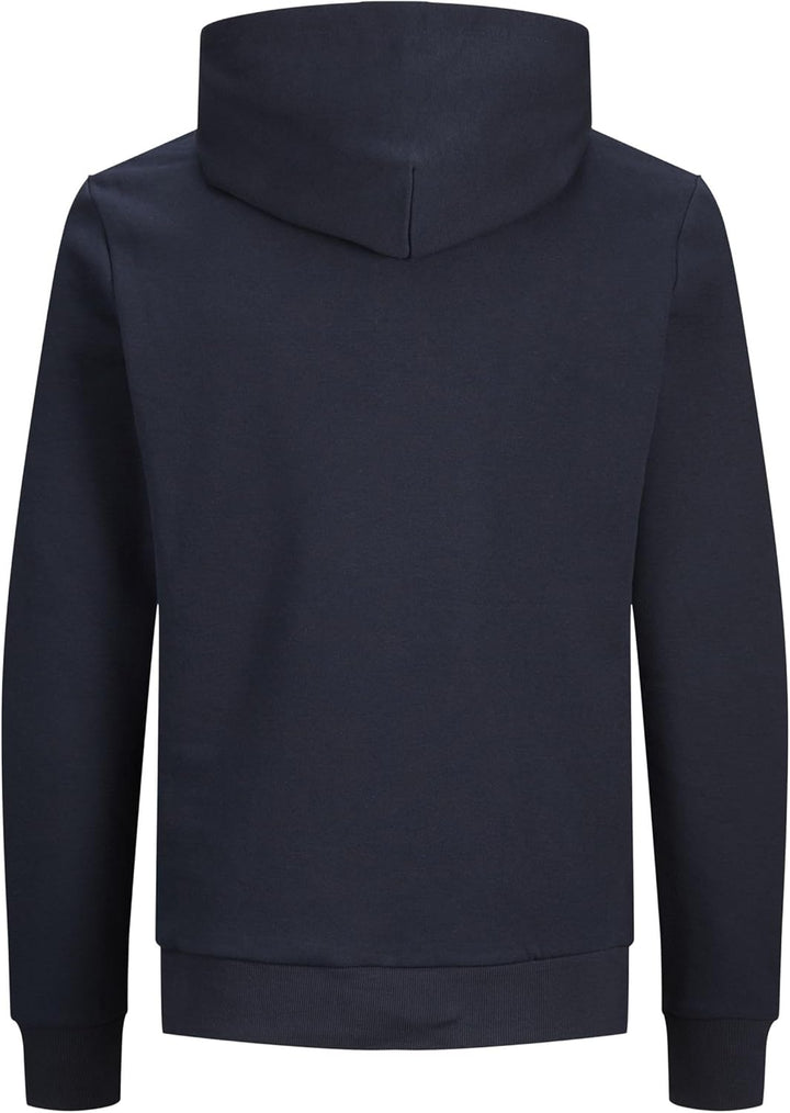 JACK & JONES Herren Jjecorp Logo Sweat Hood Noos Kapuzenpullover XS Navy Blazer, XS Navy Blazer