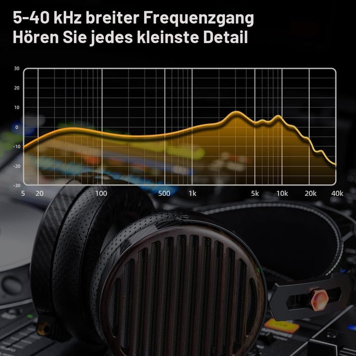 FiiO FT7 Flagship Over-Ear-Kopfhörer mit offener Rückseite