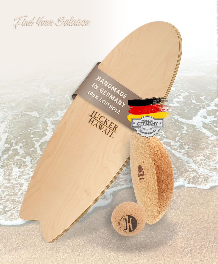 JUCKER HAWAII Balance Boards – Originale Balanceboards seit 2007 – Made in Germany aus 11 Schichten