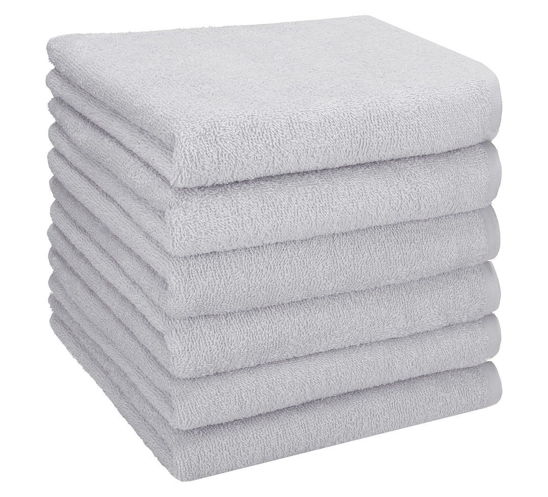 Betz Handtuch 6er Pack Handtücher Set Berlin Grösse 50x100 cm 100% Baumwolle - gut trocknend, leicht