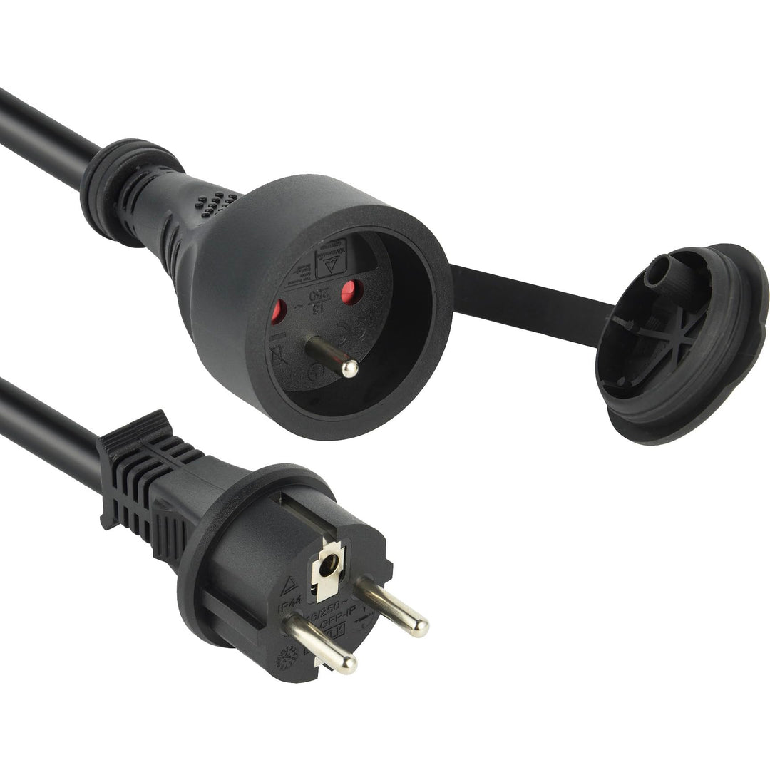 Electraline 20858028d PROLONGATEUR Profi Wasserdicht 25 m 25 M, 25 M