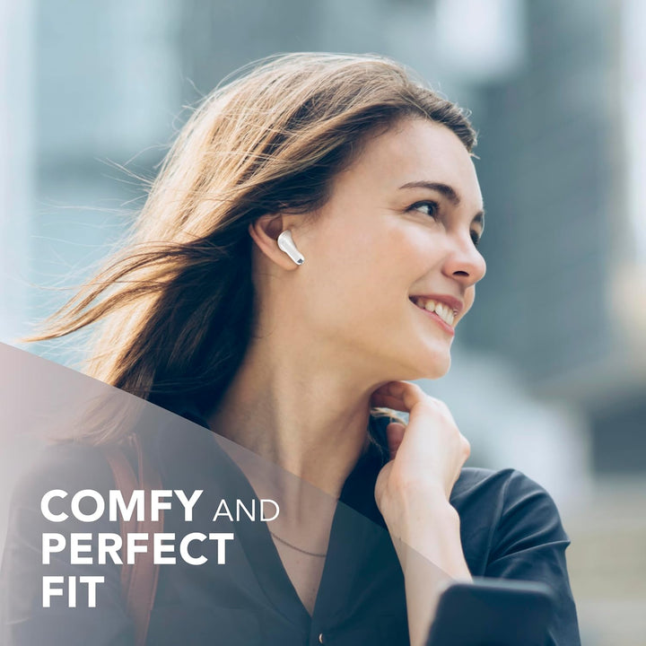 Music Sound Drift Bluetooth In-Ear-Kopfhörer kabellos mit kompaktem, farbenfrohem Case, Auto-Pairing
