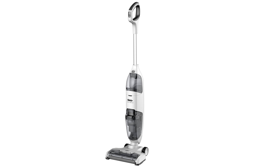 Fakir Starky WDA 700 - Schnurloser Nass- & Trockensauger mit Wischfunktion I 3-in-1-Bodenreiniger fü