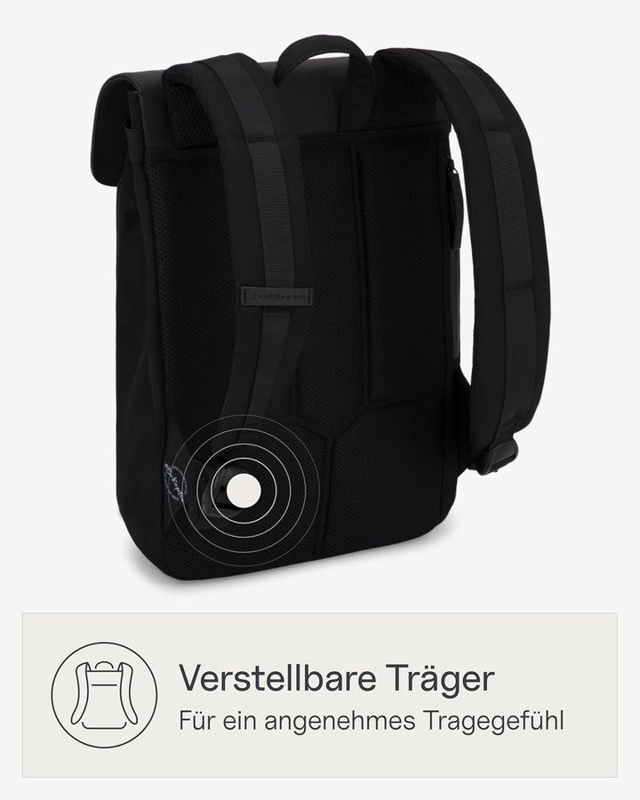 Kapten & Son Rucksack Fyn Classic 11 L | Rucksack Damen & Herren | Tagesrucksack mit 14" Laptopfach