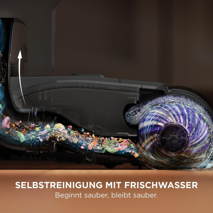 Shark HydroVac Kabelloser Nass Trockensauger mit antimikrobieller Bürstenrolle, Mehrzwecklösung geru