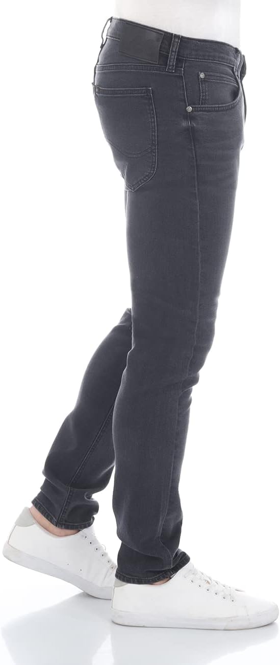 Lee Jeans Herren Stretch Slim Tapered Fit Luke Jeanshose Hose Denim Blau Schwarz Grau 30 31 32 33 34