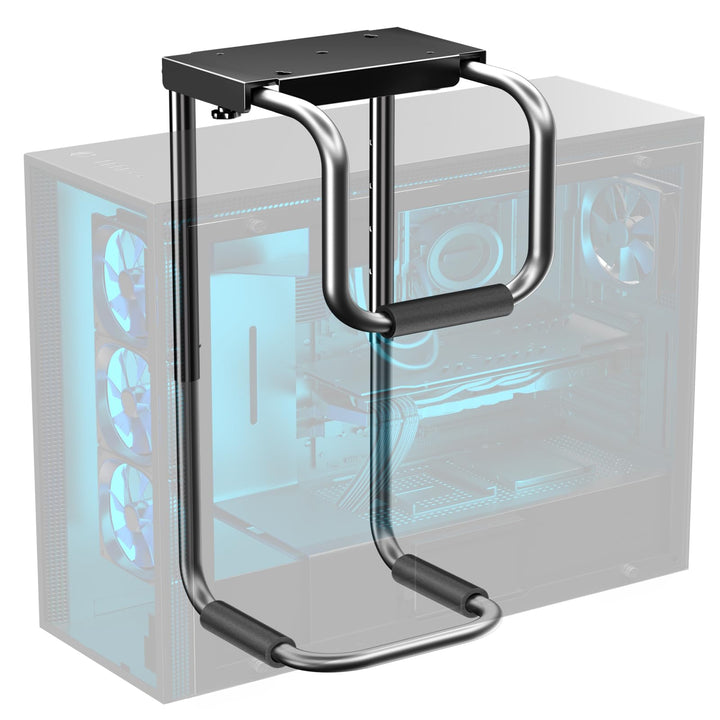 Verstellbare PC-Halterung unter schreibtisch für meisten Computergehäuse,Heavy Duty Computergehäuse-
