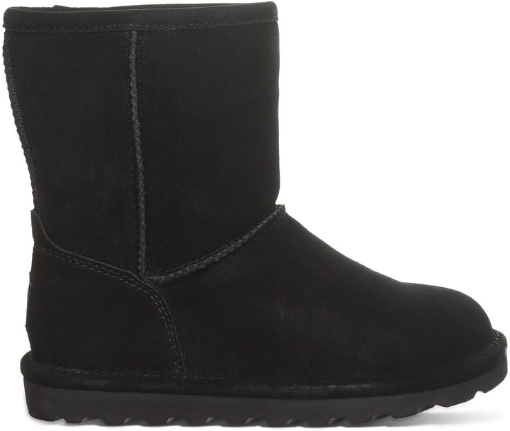 BEARPAW Mädchen Elle Youth Halblange Stiefel 32 EU Black II, 32 EU Black II