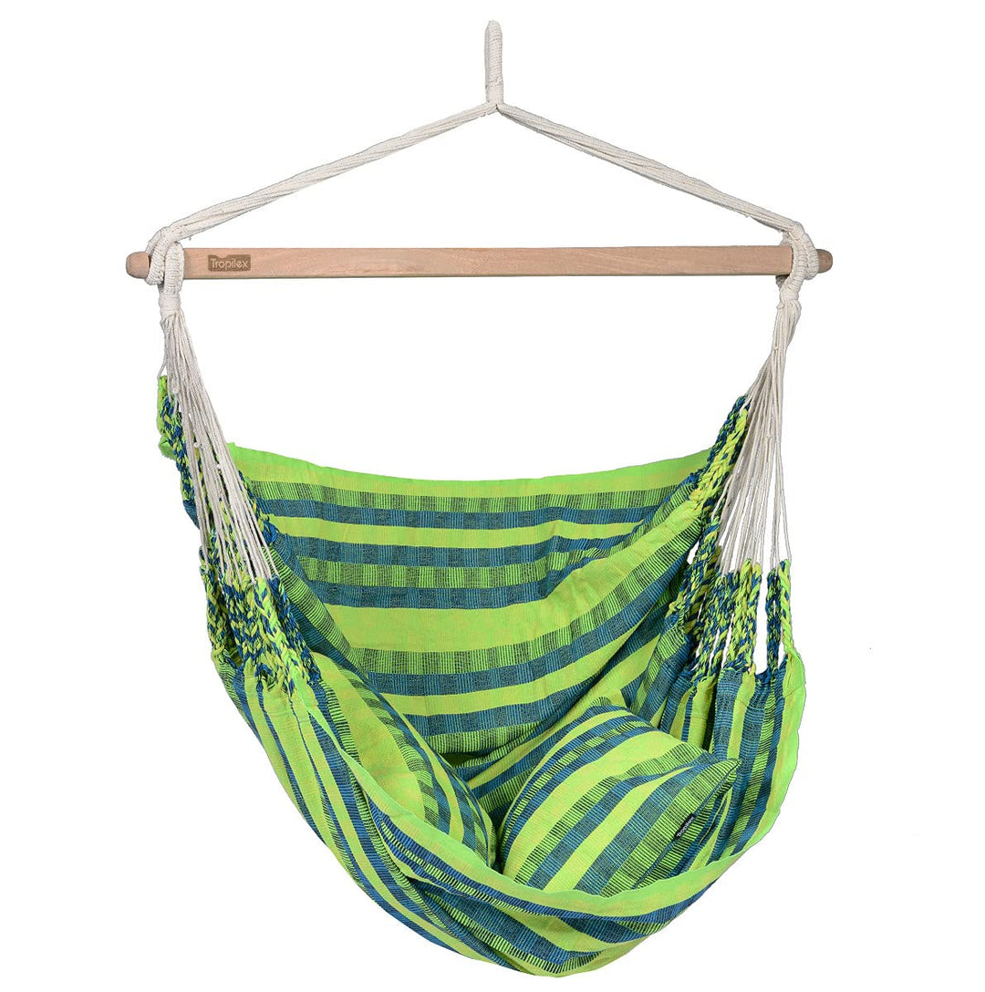 Tropilex Südamerikanischer Hängesessel Single | Handgefertigt | Fairtrade | 7 Stile & 8 Farben zur A