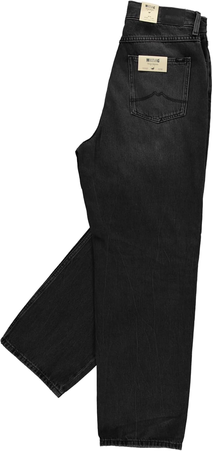 MUSTANG Damen AVA Jeans 27W / 30L Tiefschwarz 882, 27W / 30L Tiefschwarz 882