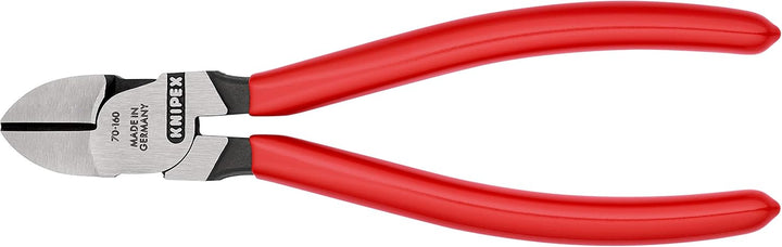 Knipex Seitenschneider schwarz atramentiert, mit Kunststoff überzogen 160 mm 70 01 160 EAN & Monierz