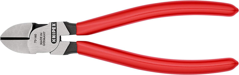 Knipex Seitenschneider schwarz atramentiert, mit Kunststoff überzogen 160 mm 70 01 160 EAN & Alligat