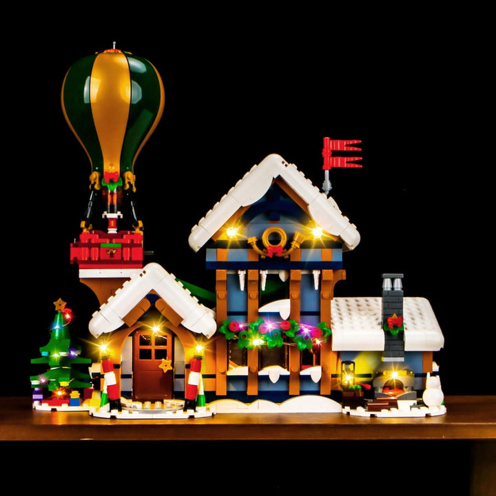 Fernbedienung Led Licht Set Kompatibel mit Lego 10339 Santa's Post Office (Kein Modell), Led Beleuch