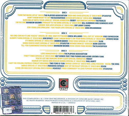 For Discos Only: Indie Dance Music (1976-1981), Audio-CD