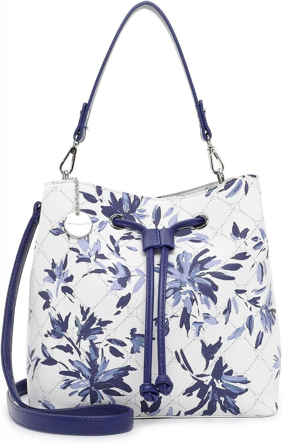Tamaris Damen Schultertasche Kordelzug Umhängeriemen Anastasia Flower 32412 Flower 988, Flower 988