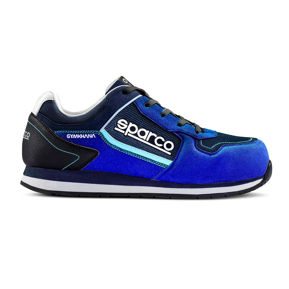 Sparco Unisex Gymkhana Industrial Shoe 43 EU Blau, 43 EU Blau