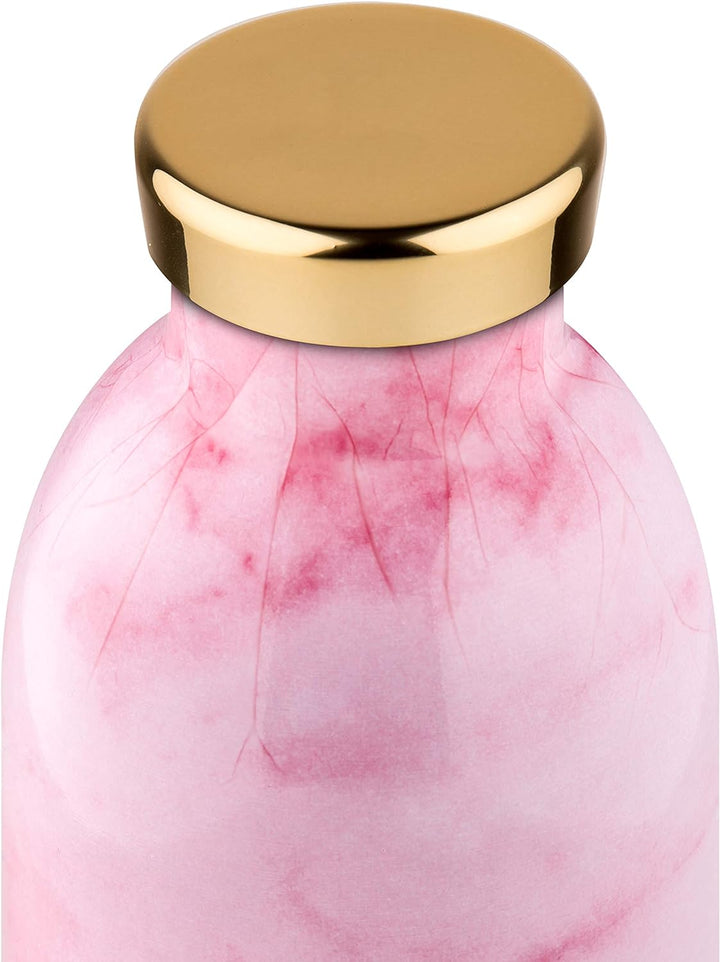 24 Bottles Clima, Trinkflasche aus Edelstahl, rosa, 500 ml 500 ml Marmo Rosa, 500 ml Marmo Rosa