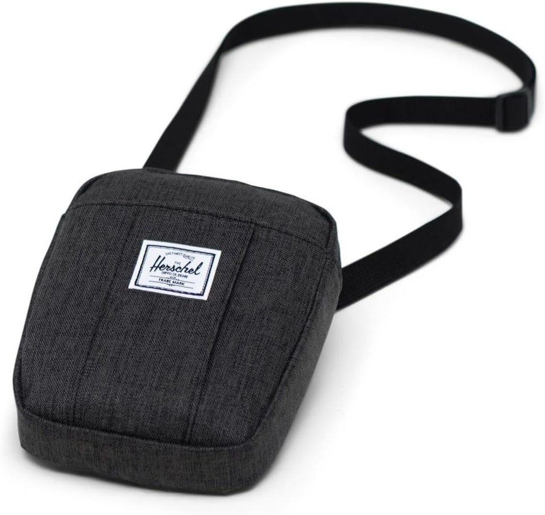 Herschel Unisex Cruz Umhängetasche Einheitsgrösse Black Crosshatch, Einheitsgrösse Black Crosshatch