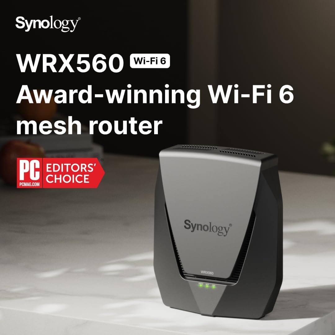Synology Desktop Dualband-WLAN 6 Router, WRX560