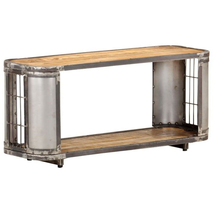 vidaXL Mangoholz Massiv TV Schrank Industrie-Stil Lowboard Fernsehschrank Fernsehtisch Sideboard HiF