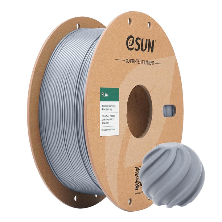 eSUN PLA+ Filament 1,75 mm, verstärkt Zähigkeit 3D-Drucker PLA Plus, Massgenauigkeit +/- 0,03 mm, 1