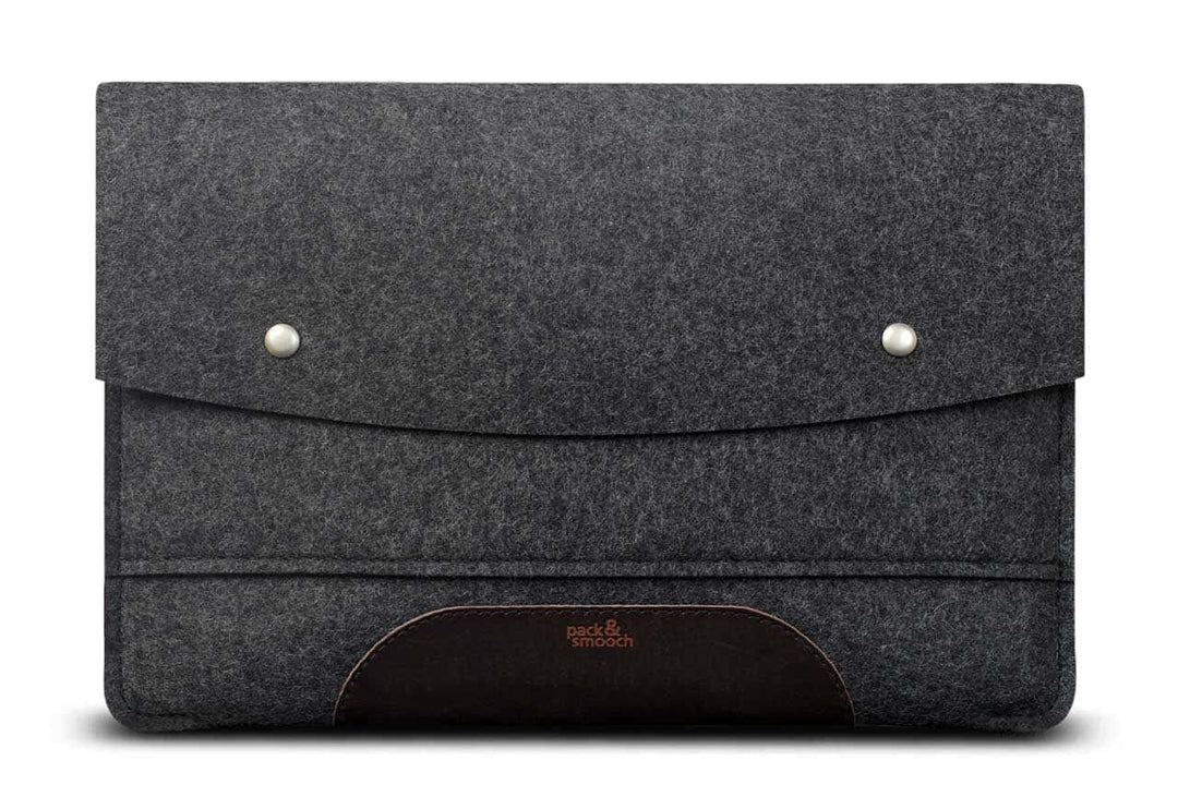 Pack & Smooch Für iPad Pro 10.5"/ iPad 10.2" Hülle Sleeve Case 100% Wollfilz Pflanzlich Gegerbtes Le