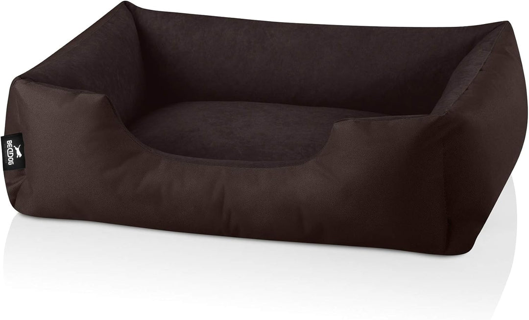 BedDog Hundebett ZARA, Hundekissen mit abziehbaren waschbaren Bezug, Hundekorb, Hundesofa, für klein