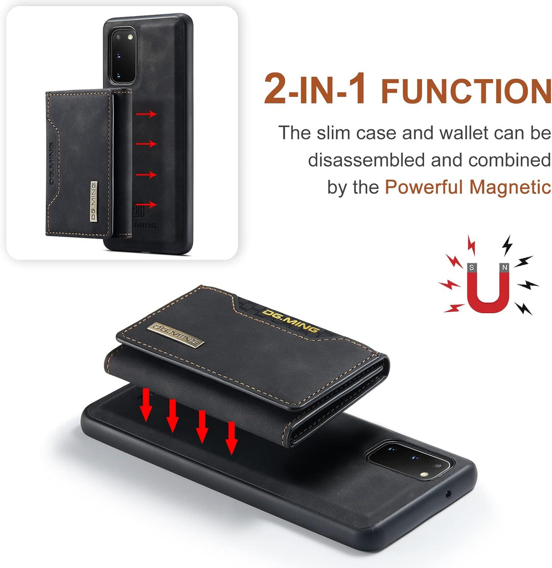 UDBKKDX 2 in 1 Handyhülle für Google Pixel 8, abnehmbare Brieftasche und magnetische Adsorption Hüll