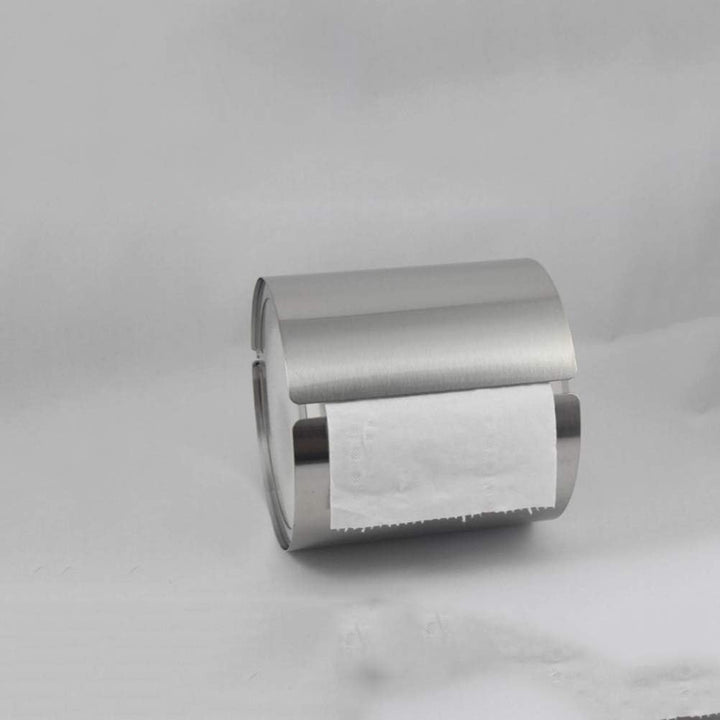 Yardwe Toilettenpapierhalter aus Edelstahl Wandmontierte wasserdichte Toilettenpapierhalter für Bad