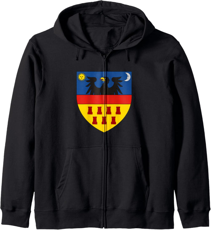 Transylvanian Coat of Arms - Romanian Region of Transylvania Kapuzenjacke