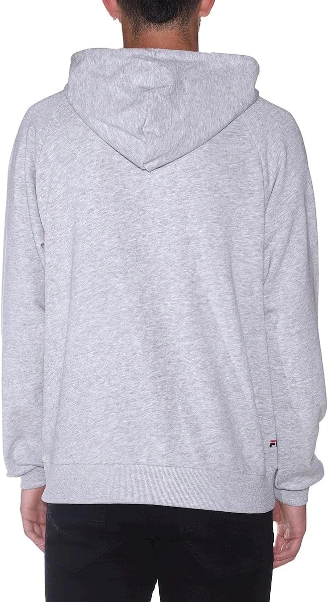 FILA Herren Belfort Kapuzenpullover (1er Pack) XL Light Grey Melange, XL Light Grey Melange