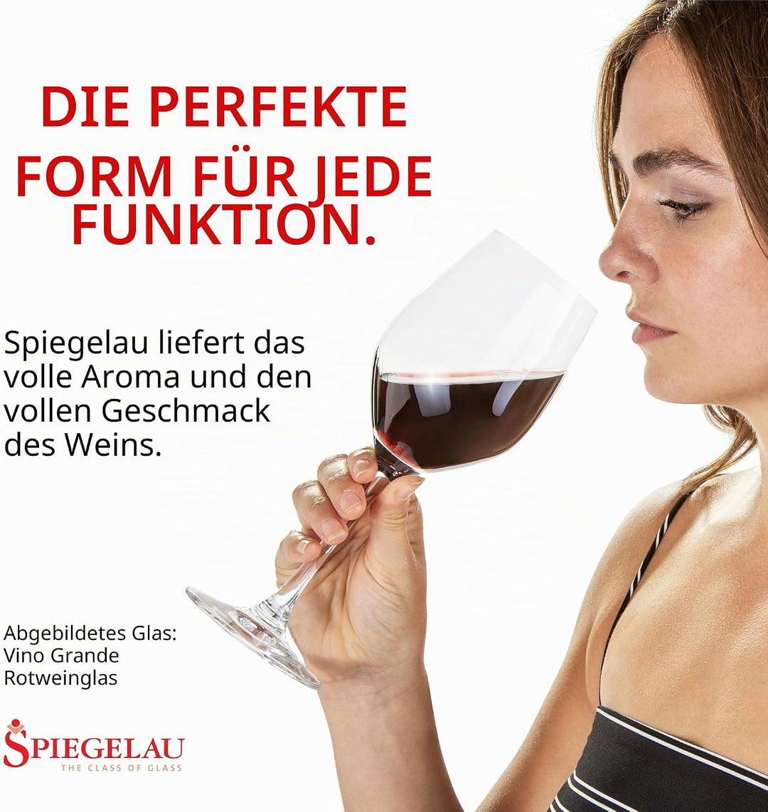 Spiegelau &amp; Nachtmann Weinglas, Glas, Transparent, 4 Stück (1er Pack), 4 Weissweingläser, Weissweing