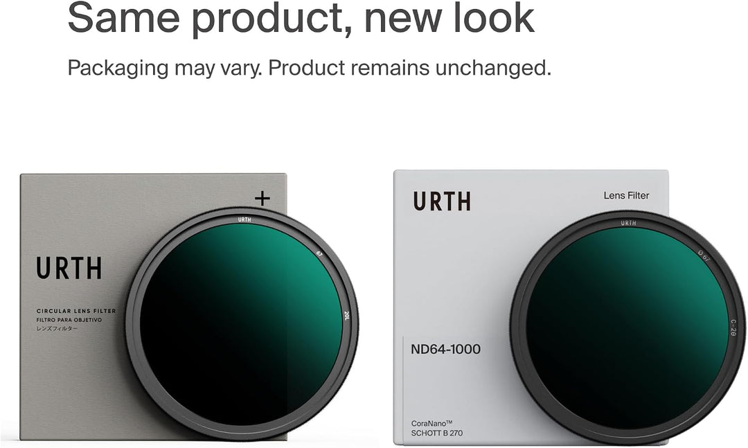 Urth 95 mm Variabler Graufilter ND64-1000 (6-10 Stop) ND Filter (Plus) 95mm, 95mm