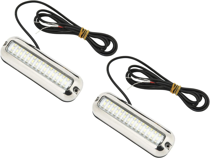 Yosoo Marine-LED-Leuchten, Marine-LED-Leuchten 42LEDS Wasserdichtes Unterwasser-LED-Bootslicht 10‑30