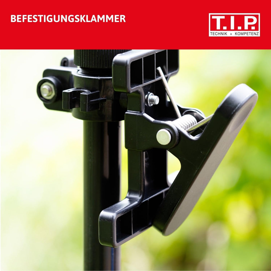 T.I.P. Tauchpumpe - Regenfasspumpe (2.700 l/h Fördermenge, mit Durchflussmengenregler, 13 m Förderhö