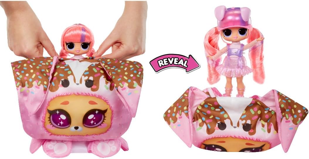 L.O.L. Surprise! Tweens Costume Surprise Ali Dance Modepuppe mit Aufblasbarem Rosa Welpenkostüm und