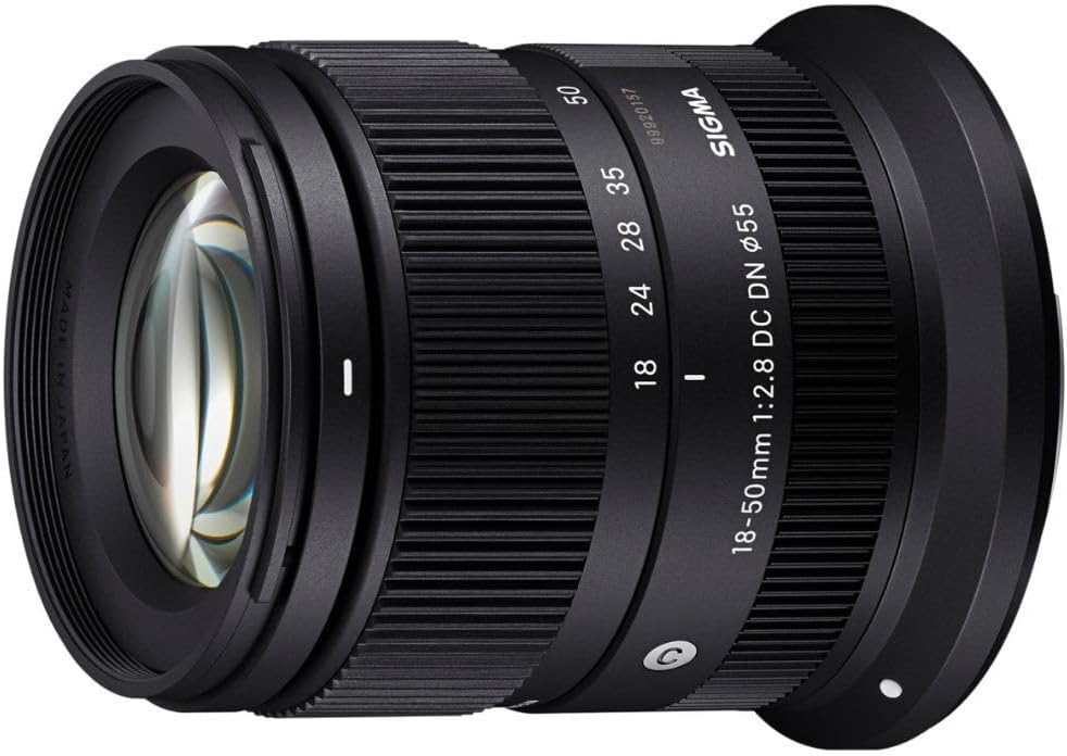 SIGMA 18-50 mm F2.8 DC DN zeitgenössisches Objektiv für Canon RF Mount spiegellose Kameras