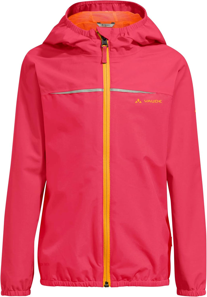 VAUDE Kids Turaco Jacket II - Regenjacke Kinder 98 bright pink, 98 bright pink