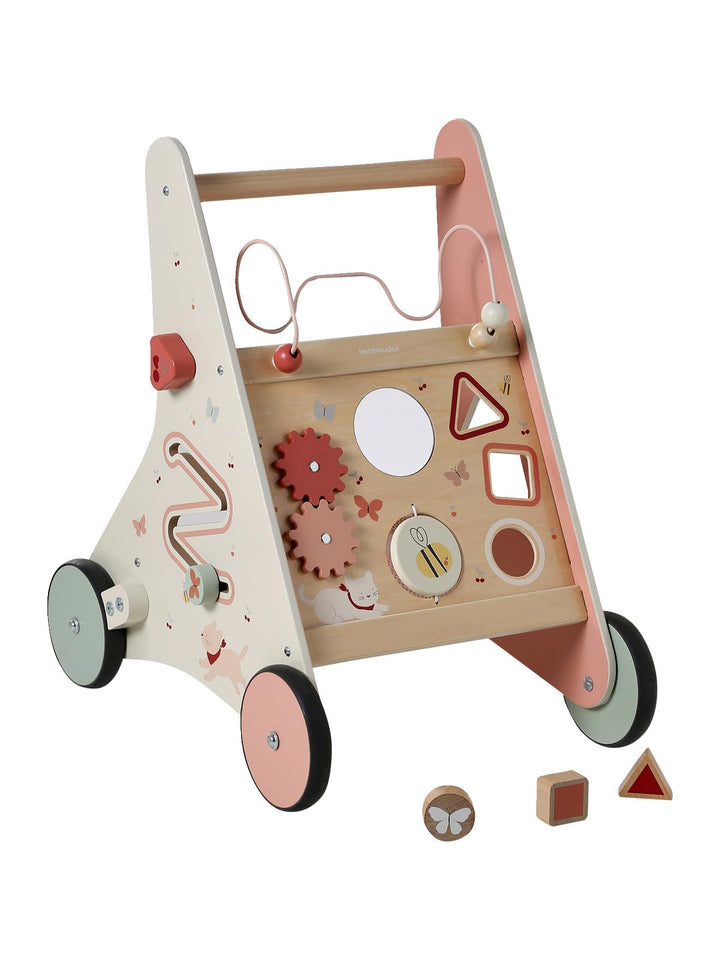 VERTBAUDET FSC Cherry TU Walkwagen mit Holzbremsen kirsche, kirsche